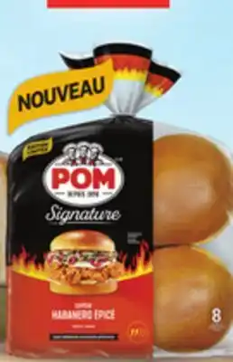 IGA POM HAMBURGER BUNS offer