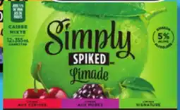 IGA SIMPLY SPIKED ALCOHOLIC MALT BEVERAGE offer