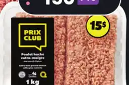 IGA PRIX CLUB FRESH GROUND TURKEY OR CHICKEN offer