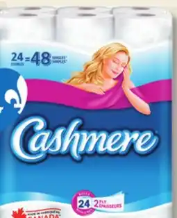 IGA CASHMERE PAPER TOWELS, BAHTROOM TISSUE OR FACIAL TISSUES offer