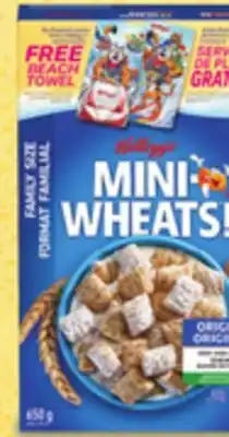 IGA KELLOGG'S MEAL REPLACEMENT OR CEREAL offer