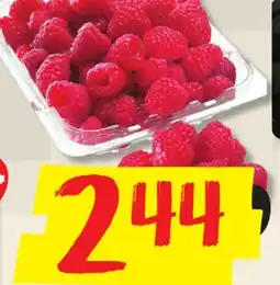 IGA RASPBERRIES offer