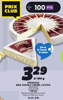 IGA L'EXTRA CHEESE AGROPUR SIGNATURE CHEESE offer