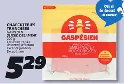 IGA GASPÉSIEN SLICED DELI MEAT offer