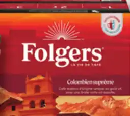 IGA FOLGERS K-CUP COFFEE offer