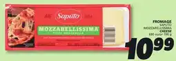 IGA SAPUTO MOZZARELLISSIMA CHEESE offer