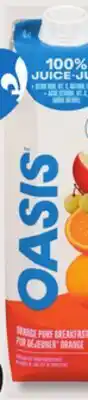 IGA OASIS FRUIT NECTAR offer