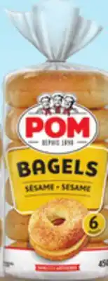 IGA POM BAGELS offer