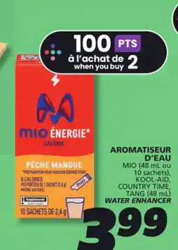 IGA MIO WATER ENHANCER offer
