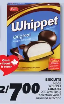 IGA DARE WHIPPET COOKIES offer