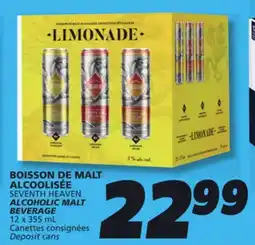 IGA SEVENTH HEAVEN ALCOHOLIC MALT BEVERAGE offer