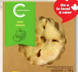IGA COMPLIMENTS PIE offer