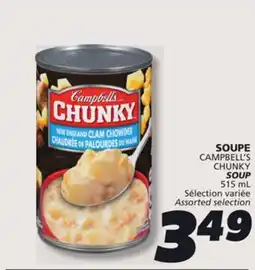 IGA CAMPBELL'S CHUNKY SOUP offer