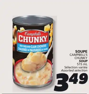 IGA CAMPBELL'S CHUNKY SOUP offer
