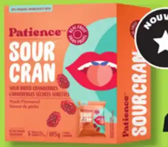 IGA PATIENCE FRUIT & CO. TREATS offer