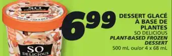 IGA SO DELICIOUS PLANT-BASED FROZEN DESSERT offer