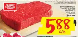 IGA FRENCH STEAK offer