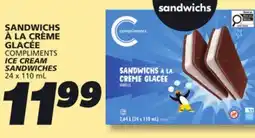 IGA COMPLIMENTS ICE CREAM SANDWICHES offer