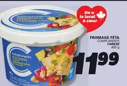 IGA COMPLIMENTS CHEESE offer