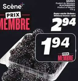 IGA BLACKBERRIES offer