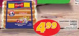 IGA HYGRADE WIENERS offer