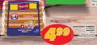 IGA HYGRADE WIENERS offer