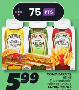 IGA HEINZ CONDIMENTS offer