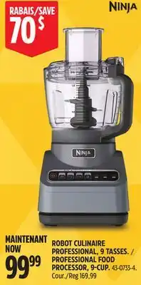 Canadian Tire Ninja Professional Food Processor, -Cup offer