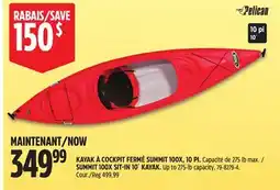 Canadian Tire PELICAN SUMMIT 100X SIT-IN 10´ KAYAK offer
