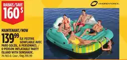 Canadian Tire 6-Personal Inflatable Party Island With Sunshade offer