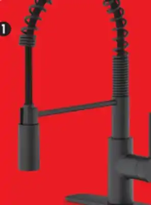 Canadian Tire DANZE IMI PULL-DOWN COMMERCIAL STYLE KITCHEN FAUCET offer