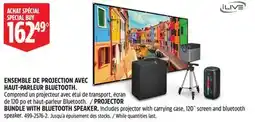 Canadian Tire PROJECTOR BUNDLE WITH BLUETOOTH SPEAKER offer