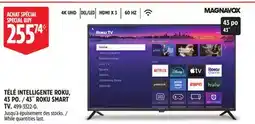 Canadian Tire Magnavox 43˝ ROKU SMART TV offer