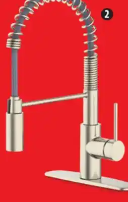 Canadian Tire Danze STAINLESS STEEL PULL-DOWN COMMERCIAL STYLE KITCHEN FAUCET offer