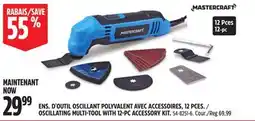 Canadian Tire MASTERCRAFT OSCILLATING MULTI TOOL WITH 12 PC ACCESSORY KIT offer