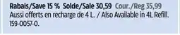 Canadian Tire Scotts Available in 4L Refill offer