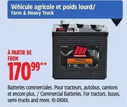 Canadian Tire Commercial Batteries offer