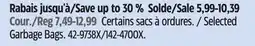 Canadian Tire Glad Selected Garbage Bags offer