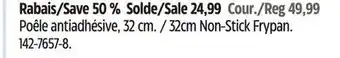 Canadian Tire Vida by PADERNO 32cm Non-Stick Frypan offer