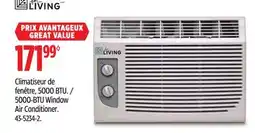 Canadian Tire For Living 5000-BTU Window Air Conditioner offer