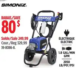 Canadian Tire SIMONIZ ELECTRIC offer