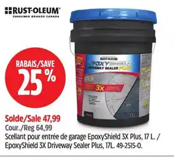 Canadian Tire EpoxyShield 3X Driveway Sealer Plus offer