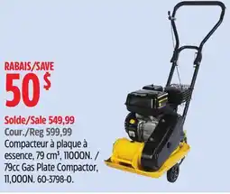 Canadian Tire 79cc Gas Plate Compactor offer