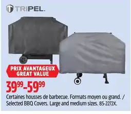 Canadian Tire Tripel Selected BBQ Covers offer