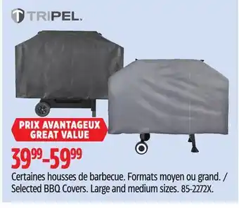 Canadian Tire Tripel Selected BBQ Covers offer