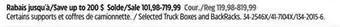 Canadian Tire ERICKSON Selected Truck Boxes and BackRacks offer