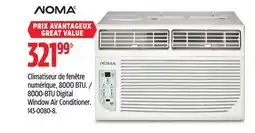 Canadian Tire Noma 8000-BTU Digital Window Air Conditioner offer