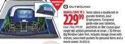 Canadian Tire Outbound 10-Person Big Window Cabin Tent offer