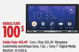 Canadian Tire Sony 7˝ Digital Media Receiver offer