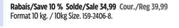 Canadian Tire golfgreen Format 10kg offer